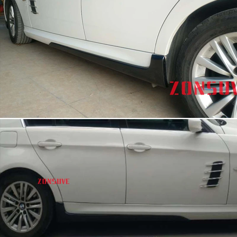 

2 шт., боковая юбка для BMW 3 серии E90 седан 4 двери 2005-2012 год