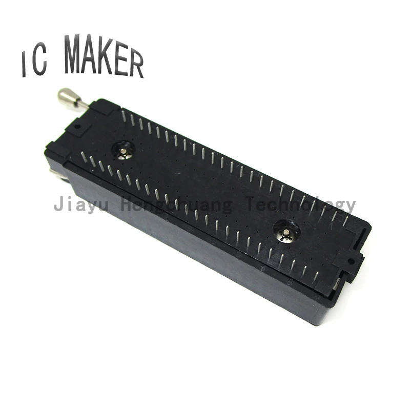 IC test base DIP48 DIP40 DIP32 DIP28 DIP24 lock bracket movable socket microcontroller chip base programming programming