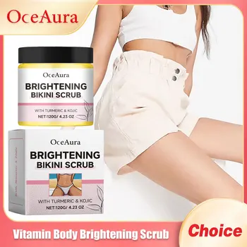 Scrub schiarente per il corpo con vitamina Pulizia profonda Ascelle Rimuove lo sporco Migliora lo sbiancamento Esfolia la pelle morta Scrub per la cura delle parti intime 1