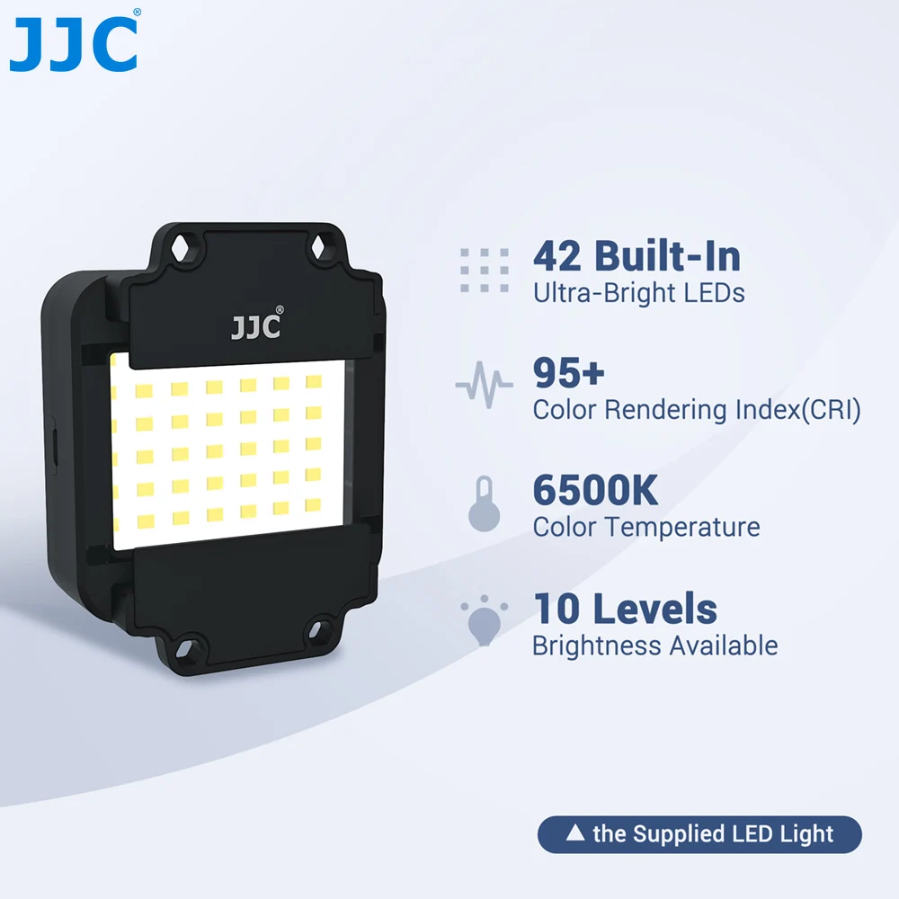 JJC FDA-S1 35mm フィルムデジタル化アダプター & LED ライト