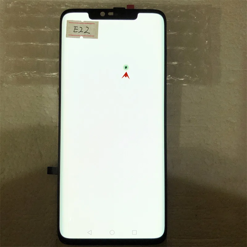 For Huawei mate20 pro lcd original super AMOLED display touch without frame No fingerprint with black dot screen assembly lcd cell phone Phone LCDs