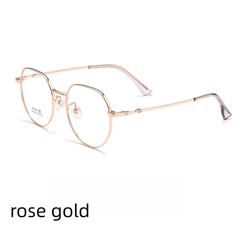 

52mm titanium alloy Glasses Frame Men Retro Round Prescription Eyeglasses Women Myopia Optical Eyewear 68098