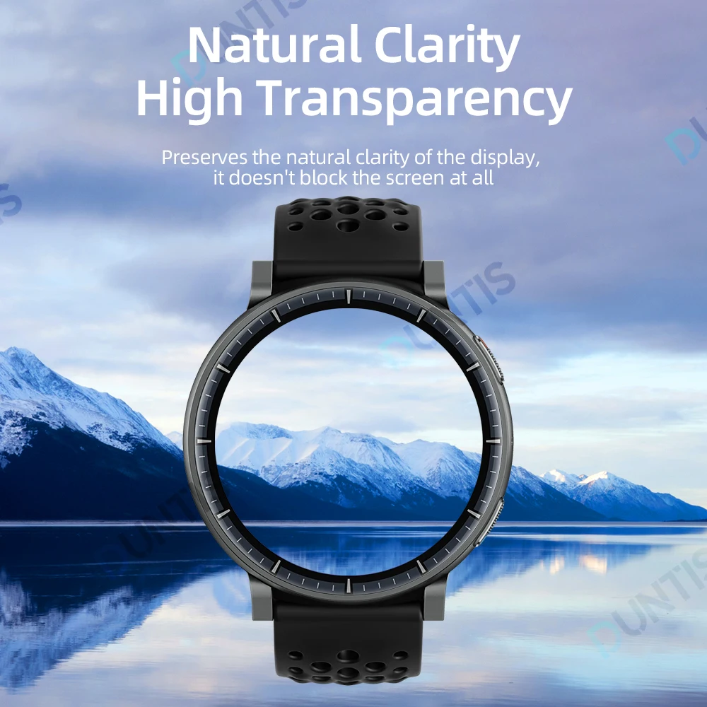 Amazfit Active Max 3D 곡면 스크린 프로텍터용 화면 보호 필름 Ultra-HD 풀 커버리지 보호 필름 액세서리(유리가 아님)