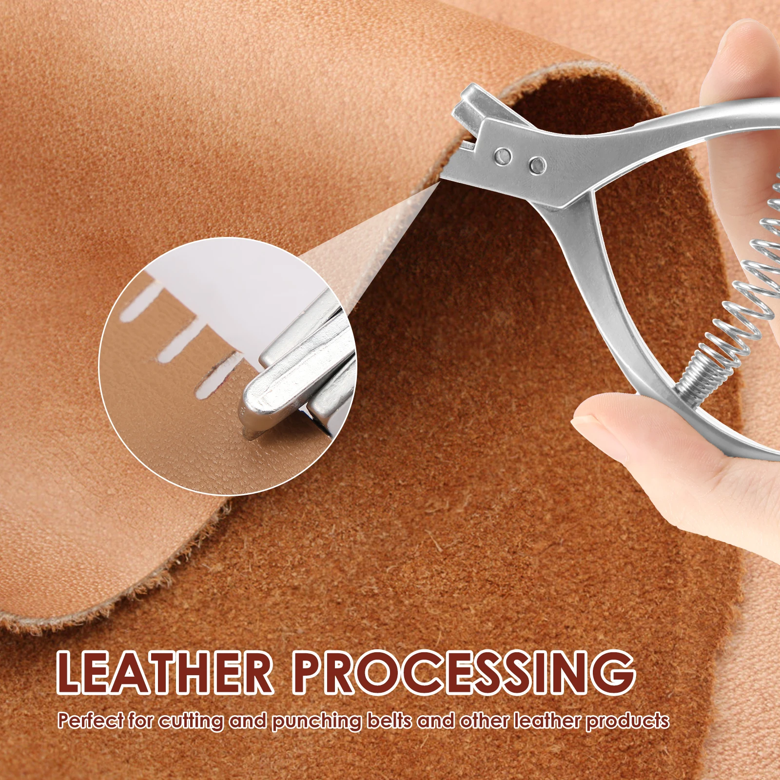 4Pcs Metal Sewing Pliers Comfot Grip Cutter Sewing Pliers Punch Tool Marker for Cloth Pattern Cutting Sewing Pliers Tailors