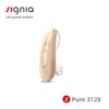 Pure 312 X with Signia Xperience platform fully-featured Bluetooth connectivity T-coil is available for the hearing loss deaf 1