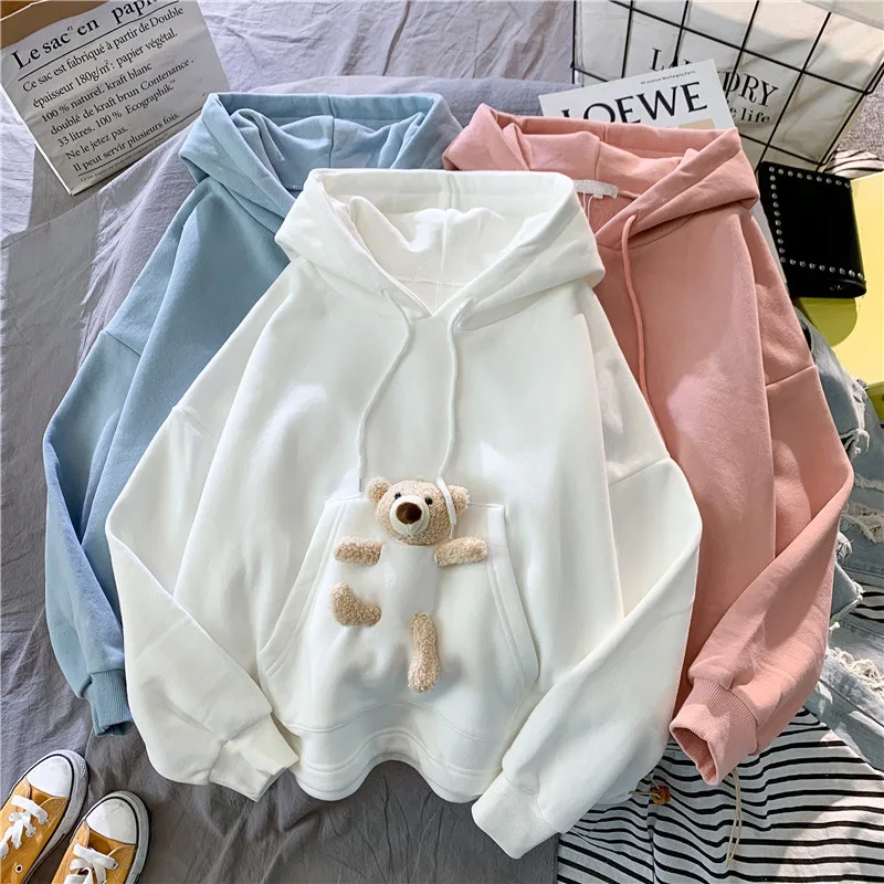Kawaii Bear Hoodie 6