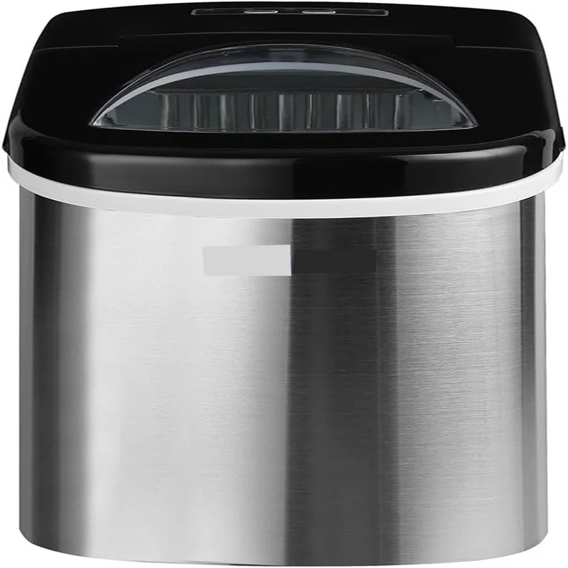 Small Home Portable RV Outdoor Party Camping Stainless Steel Ice Maker Machine