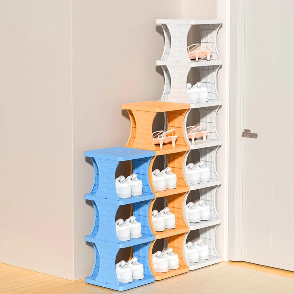 Multi Layer Simple Shoes Shelf Storage Organizer Color Cabinet Shoes Racks Household Rack Detachable Shoe Racks For Bedroom 3