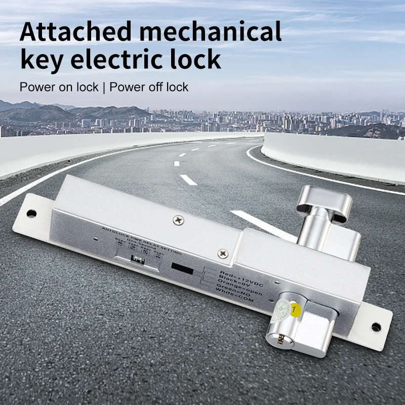 Electric Bolt Lock Fail Secure Electromagnetic Lock for Door Access Control Syst