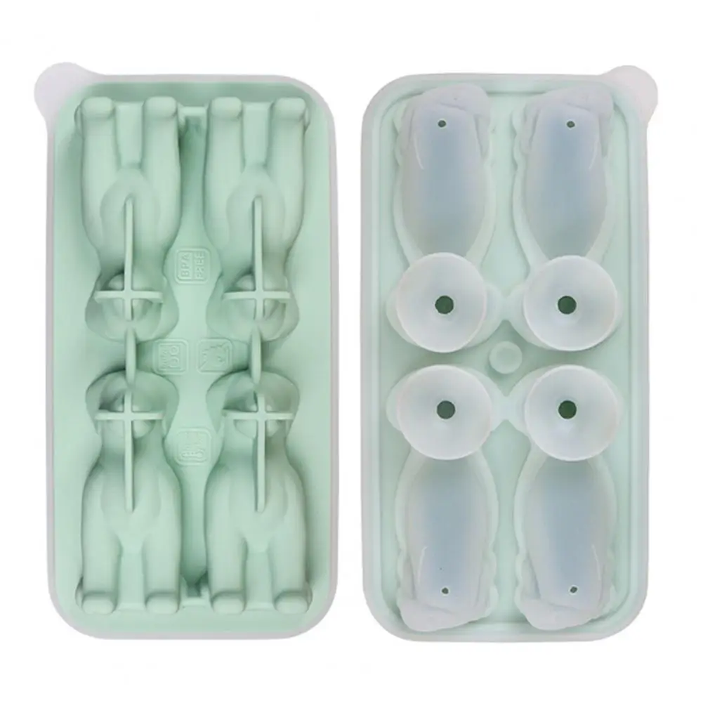 

Silicone Ice Cube Tray Flexible Silicone 3d Dog Ice Cube Mold Tray for Whiskey Cocktails Funnel Beverage Ice Mold Big for Drinks