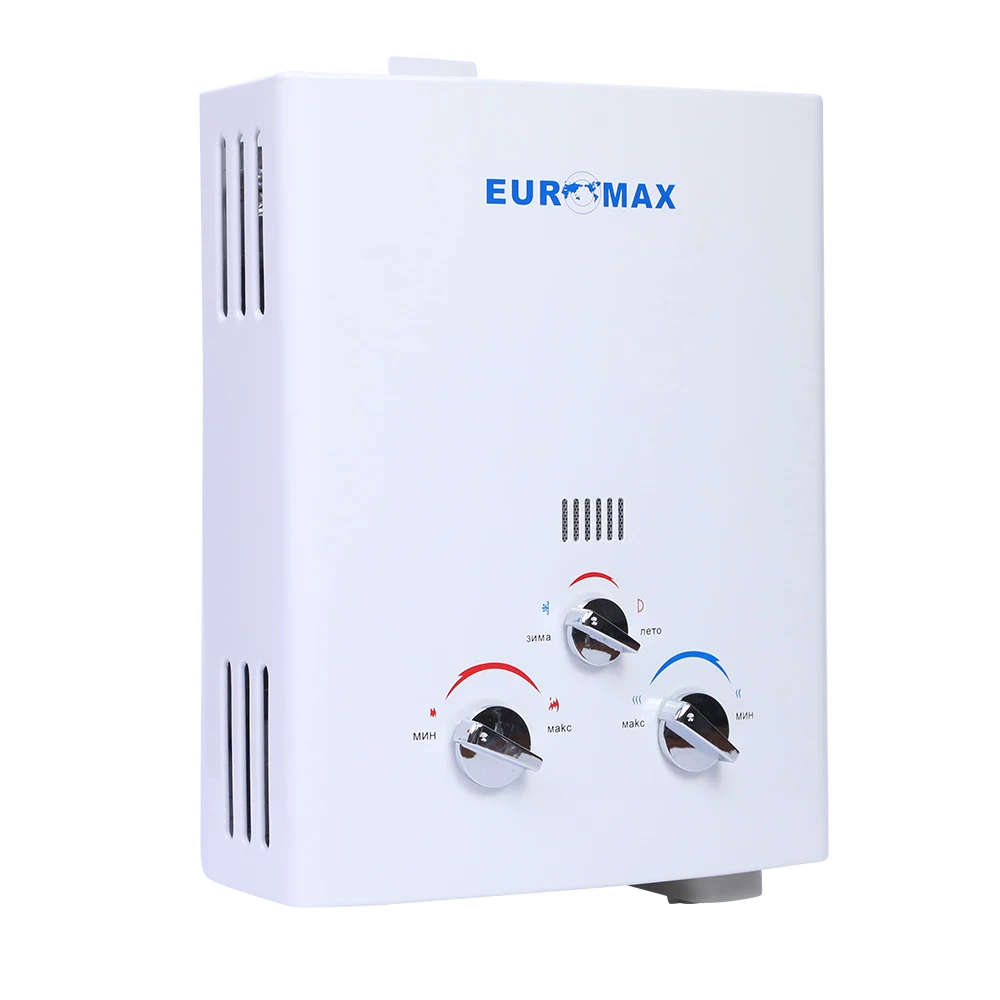 Wholesale Selling 6L Portable Camping LPG Gaz Geyser RV High Quality Natural Gas Tankles Water Heater 6