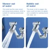 Metal 1440° Water Tap Nozzle Kitchen Sink Faucet Extenders 2 Modes Universal Bathroom Tap Bubbler Adapter Saving Aerator 5