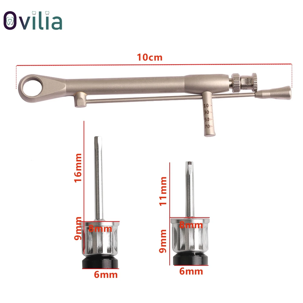 京セラインプラントセット 16 個歯科インプラントスクリュードライバーカラフルなト