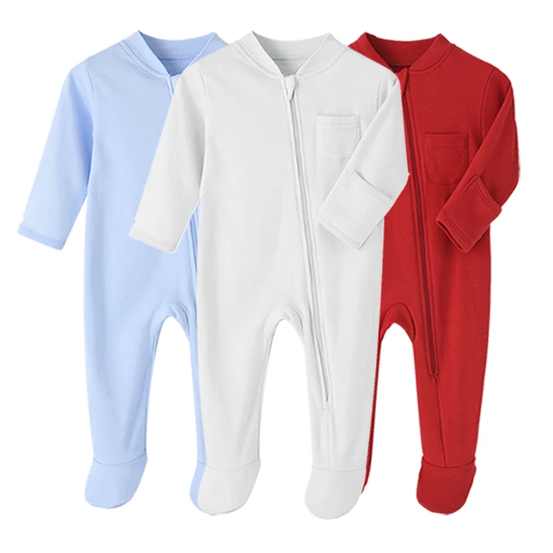 

Baby Rompers Newborn Sleepsuits INS Pajamas Sleepwear Soft One-Pieces Sleepers 100% Cotton Autumn Spring Ropa De Bebe Grows