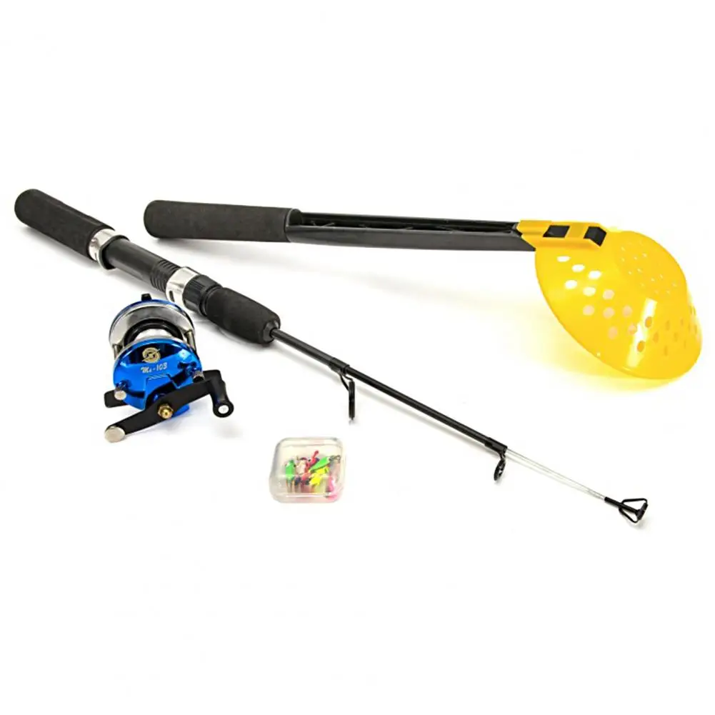 1 Set Winter Fishing Safety Kit Retractable Ice Pick Outdoor Ice Fishing Kit  Long Handle Spoon Portable Ice Fishing Kit - AliExpress