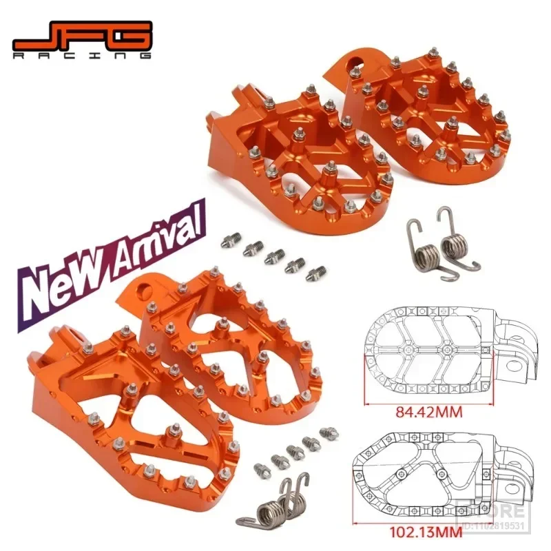

Для KTM SX SXF EXC EXCF XCF XCW XCFW 65 85 125 150 250 300 350 400 450 Приключения мотоцикла подножки педали