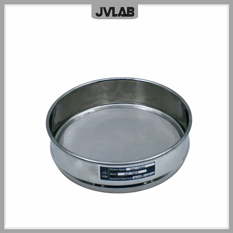 Lab Analysis Test Sieve Sampling Inspection Pharmacopeia Standard Sieve All Stainless Stee R20cm 1000 Mesh Pore Size 0.008mm