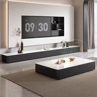 Living Room Console Tv Stands Floor Nordic Shelf Center Mid Century Display Tv Stands Cabinets Suporte Para Tv Home Furniture 2