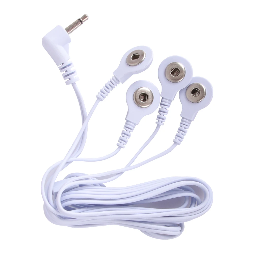 2.5mm Electrode Cable Line for Tens Acupuncture Therapy Massager Nerve Muscle Stimulator Electrode Cable Line Connector Wire For electrode lead wires