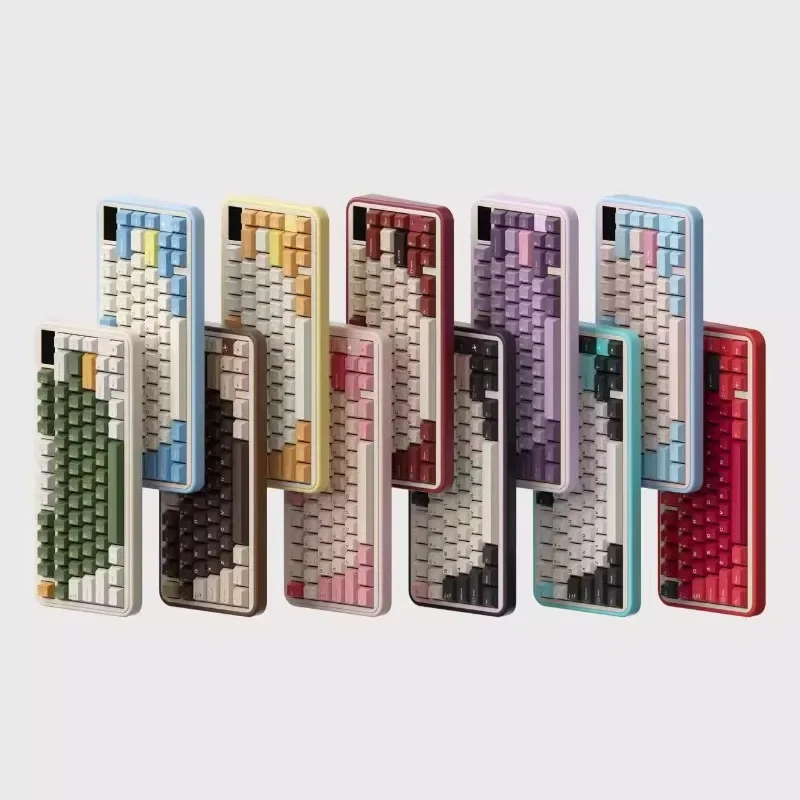 【お値下げ不可】アルミ製 カスタム キーボード Bear75 チョコミント お値下げ不可】アルミ製 カスタム キーボード Bear75 チョコミント