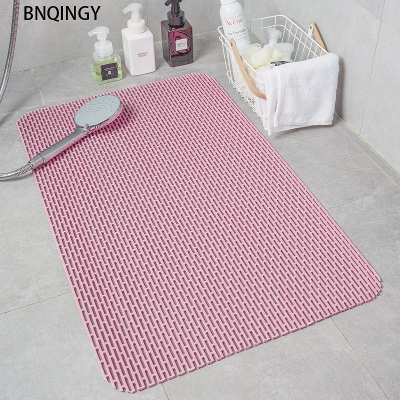 

Bathroom Non-Slip Mat Bathroom Shower Room Environmental Protection Hollow Water-Proof Foot Mat Anti-Fall Massage Bathtub Carpet