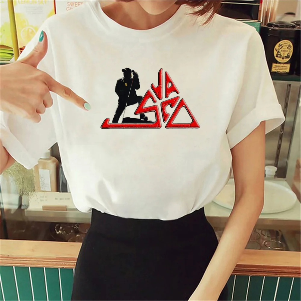 Vasco Rossi Tee Women Japanese Harajuku Summer T-Shirt Girl Japanese Funny Harajuku Clothes