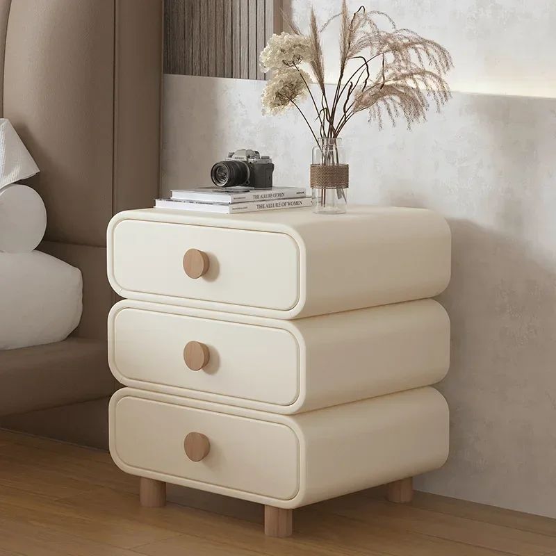 Bed Table Small Sofa Side Tables End Desk Bedside Round Bedside Storage Cabinet Night Designer Room Bedroom Design Living Locker
