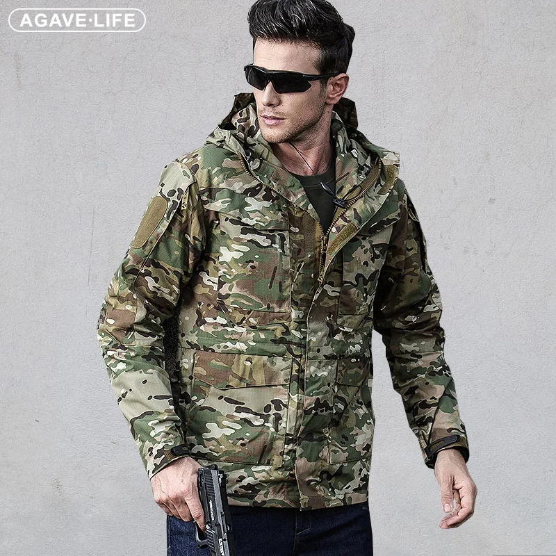 

M65 US Army Tactical Jackets Military Field JacketWinter Hooded Camouflage Windbreaker 3in1 Waterproof Flight Pilot Coat Hoodie