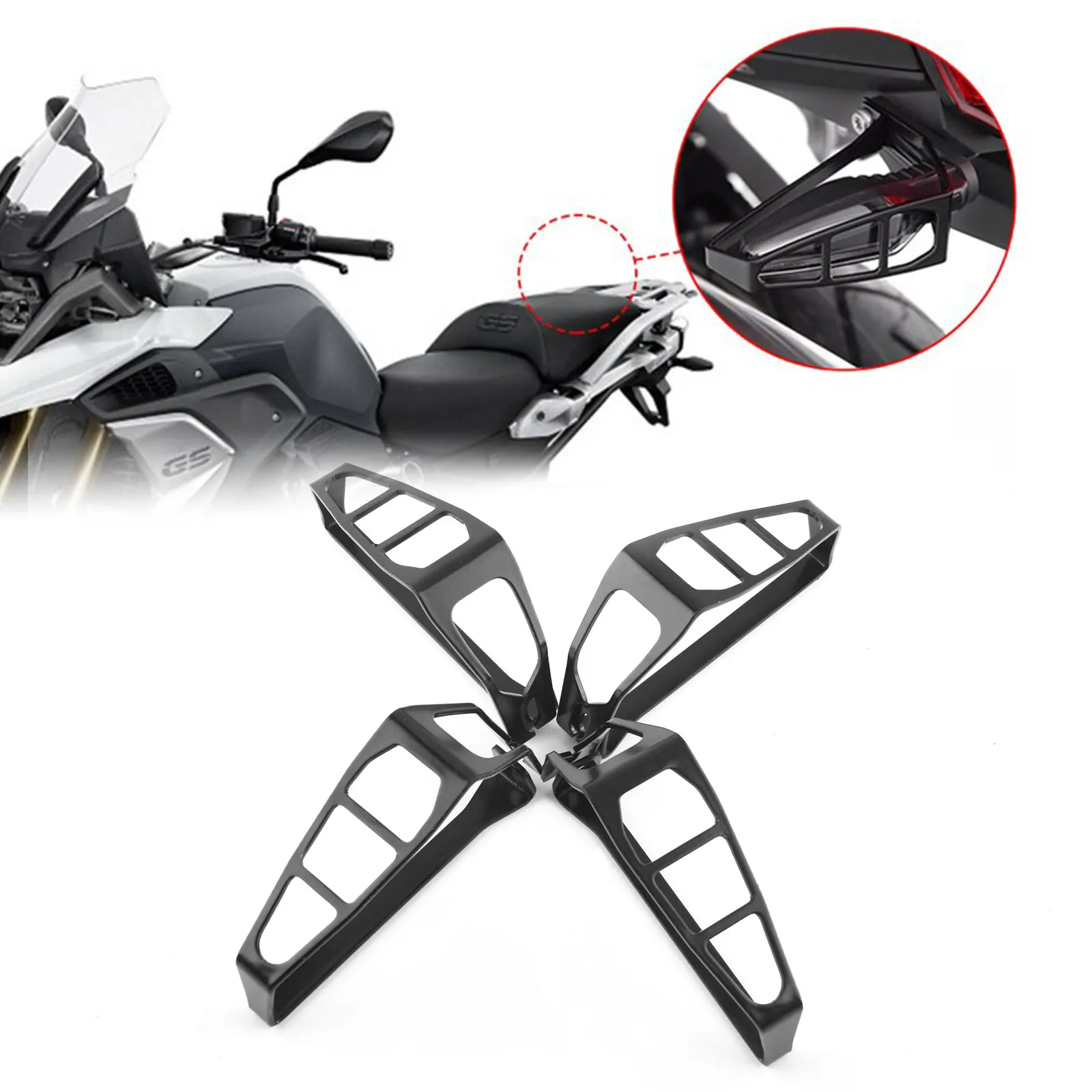 

Для BMW R nineT Urban GS Чистый скремблер Racer светильник вой сигнал поворота экраны для BMW R1200RS R 1200 RS 2019 2020 2021 2022 запчасти