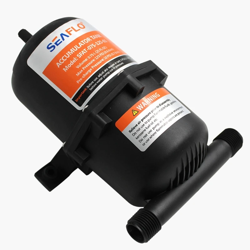 Marine Water Accumulator Tank 0.75L/23.5oz Water Accumulator Tank For Marine Boat Yacht RV Pressure Accumulator Water System Accessory