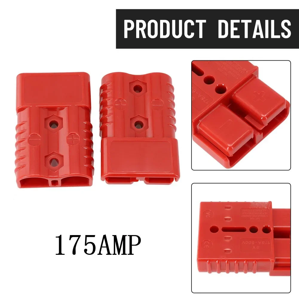 Kit Connecteur Batterie Anderson 120A 175A 350A 600V - Snap Fit, Connexion Rapide Et Sécurisée