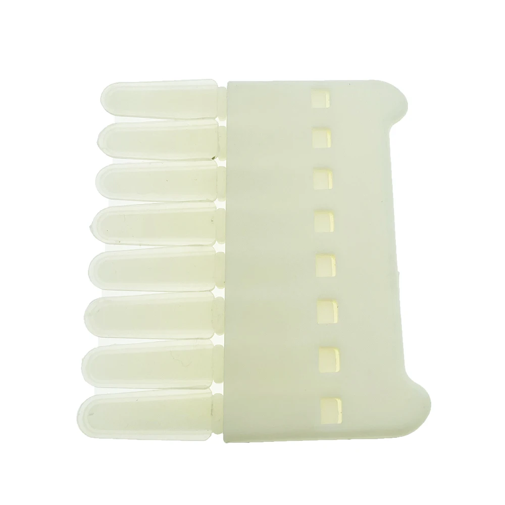 Queen Royal Jelly Collect Pen 8 Comb 9 Comb Replacement Silicone Tip Spatula Scraper Pulp Extractor Squeegee Beekeeping 1PCS