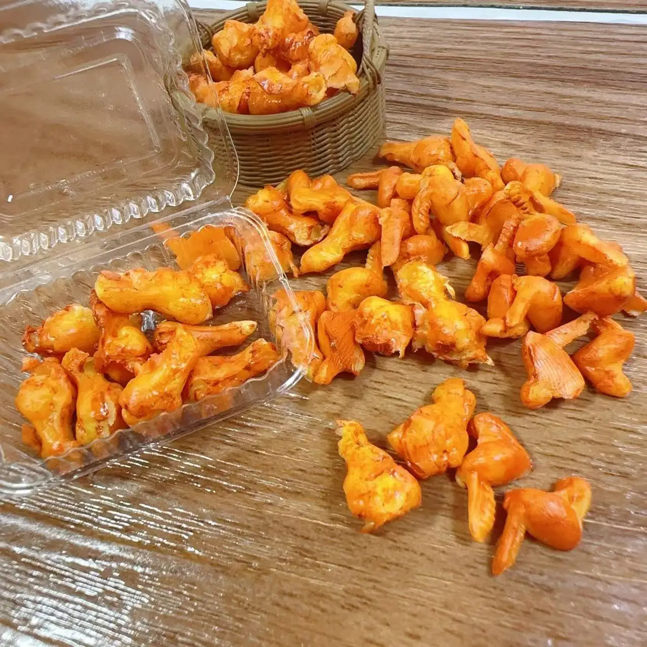 New 1/6 Handmade with clay Delicious chicken wings and legs food for Doll House Mini Kitchen Doll House Toys Accessories 2