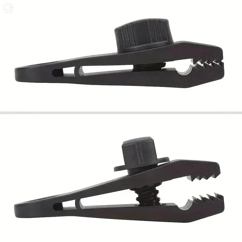  slider image of Tent Clips & Carabiner