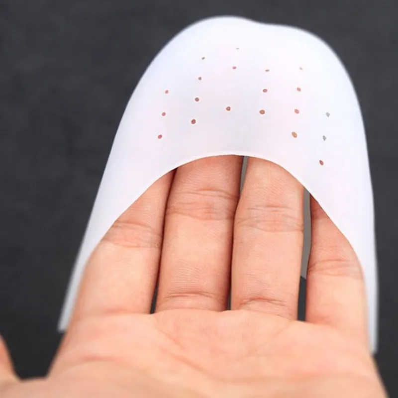 Silicone Toe Cap Toe Protector 1 Pair Silicone Gel Pointe Toe Cap Cover Toes Soft Pads Protectors For Ballet Shoes Girls Women Foot Care Tools toe protector,silicone toe cap