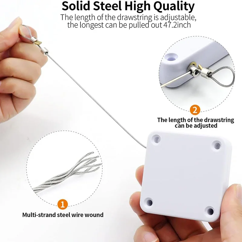 Punch-free Automatic Sensor Door Closer Automatically Close 500g-1000g Tension Soft Close Furniture Hardware Tool door closer