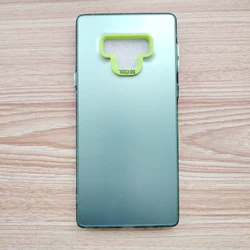 Luxury Metallic Aurora Skin Matte Cover - Galaxy Note9 (IMD green)