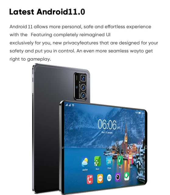 Tablette Android Pro14 de 2023 pouces, avec 2 go de ROM et 32 go de ROM – Image 4