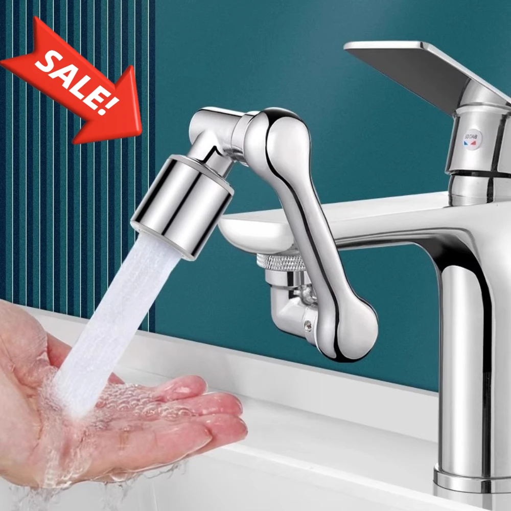 Universal Swivel Faucet Extender Attachment With Air Mixer Bubble Nozzle 22 24mm Adapter For Wash Basin Kitchen Sink 1