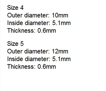 DIY Accessories 10pcs Brass Washer for DIY Folding Knife Washers Modification Accessories Gasket Tools