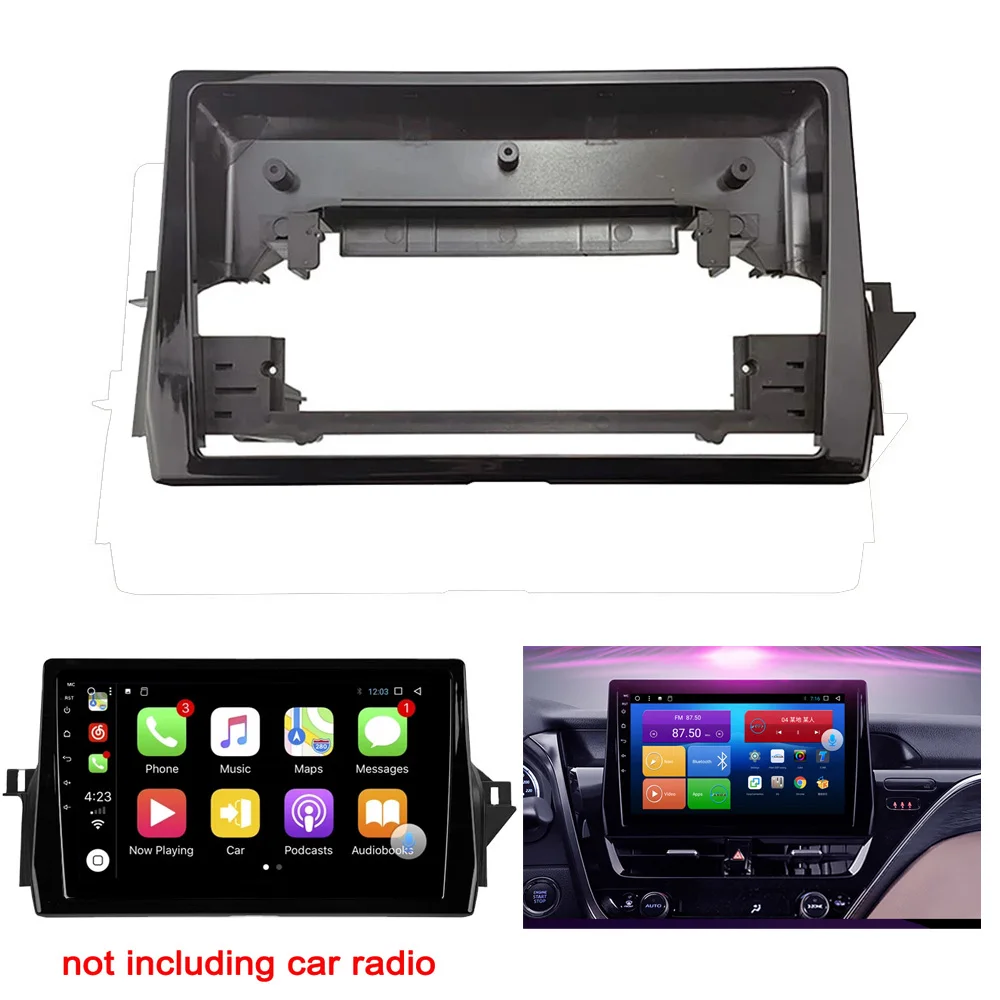 101inchCarradioframeKitFasciaPanelForToyotaCamryVIII8XV70