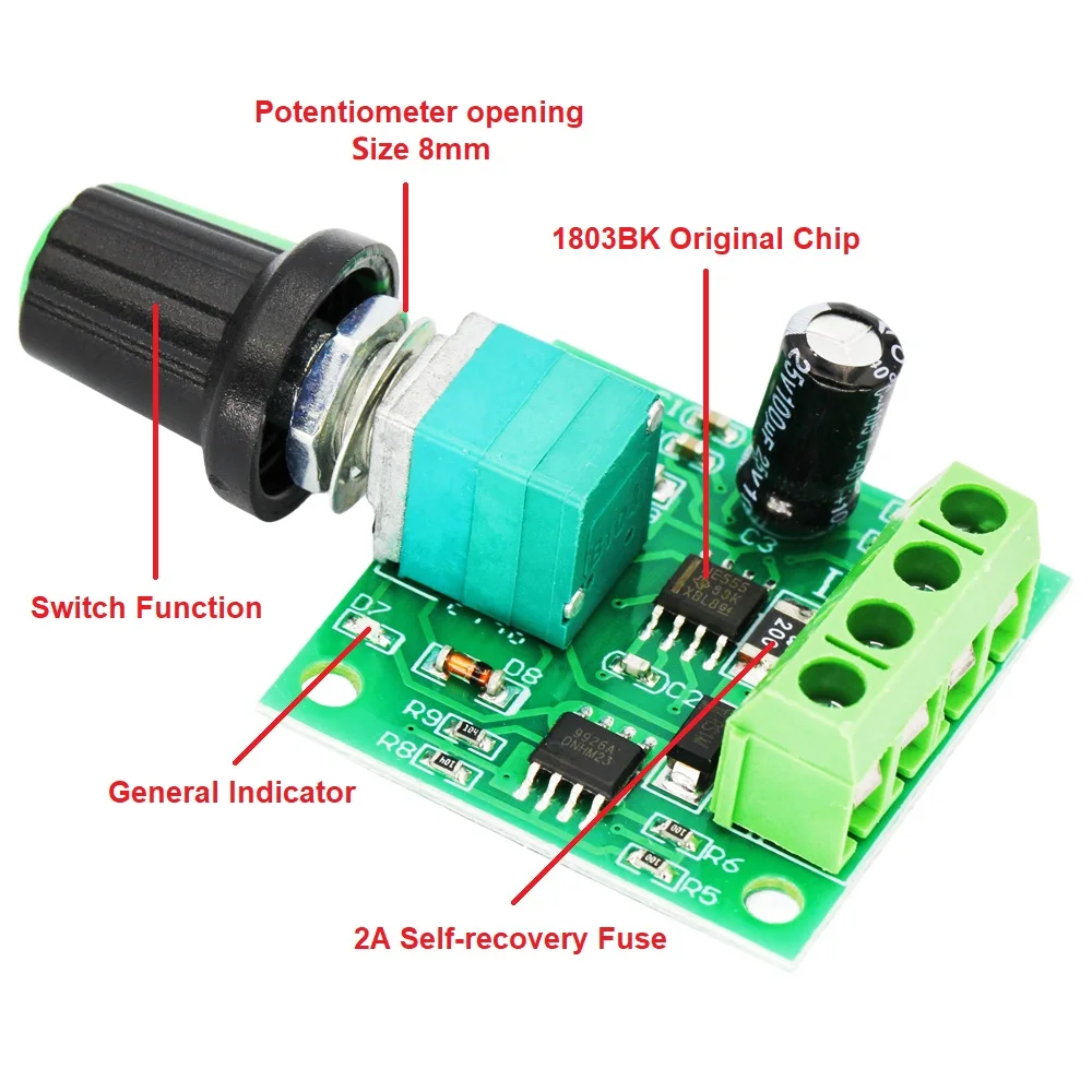 Рисунок 3 - ШИМ-контроллер скорости двигателя