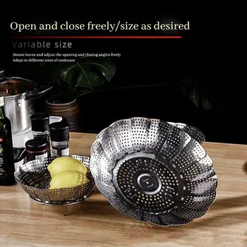 Stainless Steel Steamer Collapsible 1