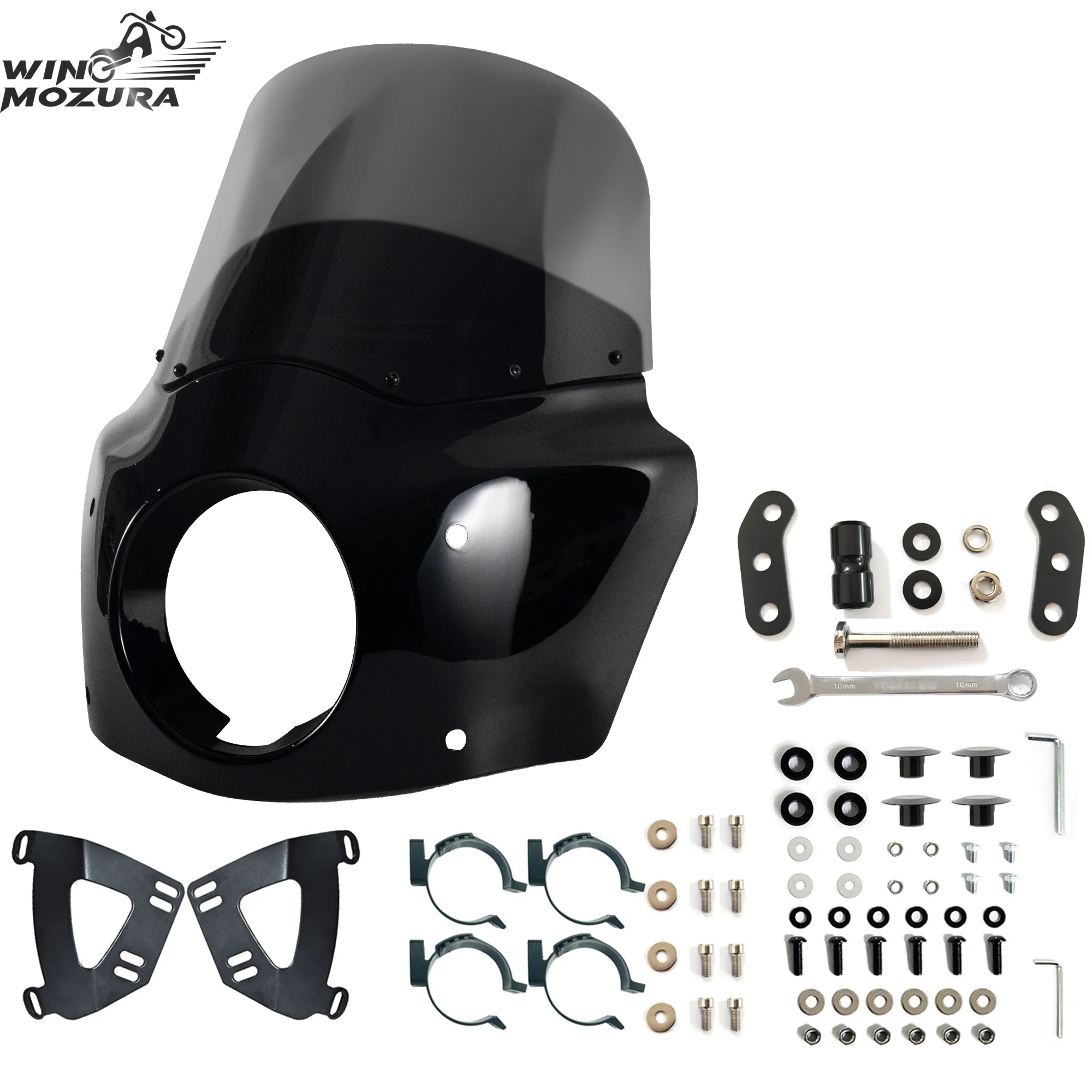 Windshield Fairing Low Rider S Fairing Deflector Road Warrior For Harley Softail Low Rider S FXLRS 11"