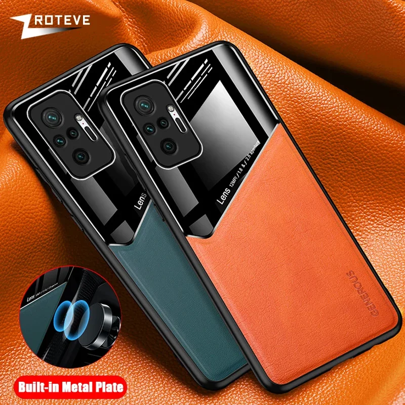 Premium PU Leather Protective Case - Soft Frame & Hard PC Cover - Elegant Design