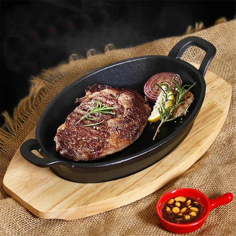 Cast Iron Sizzling Steak Plates 