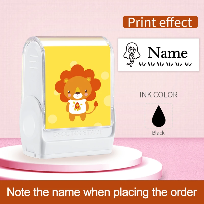 Personalized Toddler Learning Stamp Set - Reusable Waterproof Seal Kit with Name Engraving
