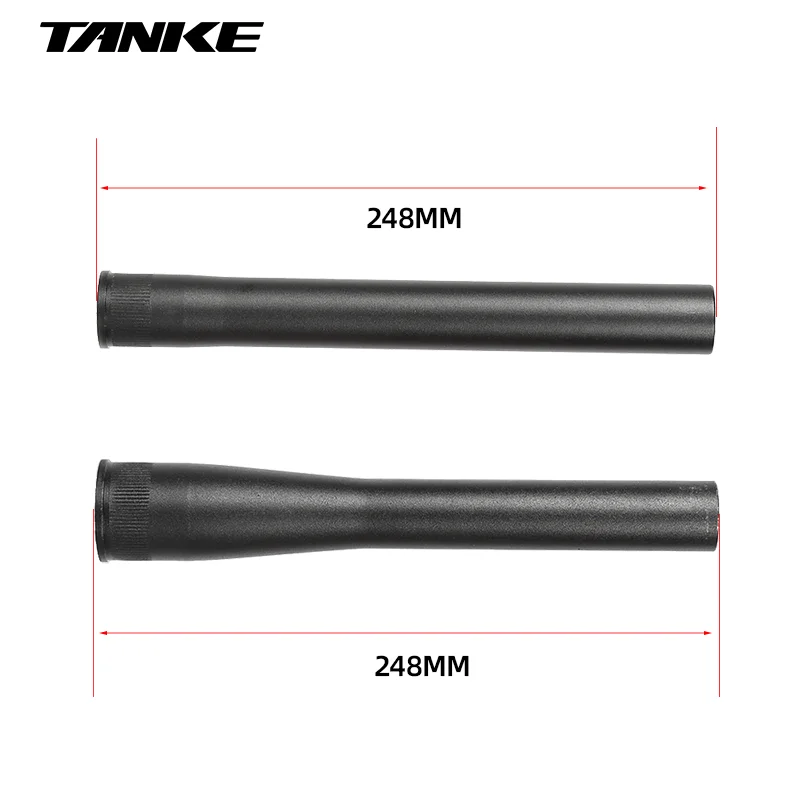 TANKE Aluminiumlegierung Mountainbike Vordergabel Steuerrohr Luftfederung Gerade Konische Steuerrohr Fahrradzubehör – Detail 3