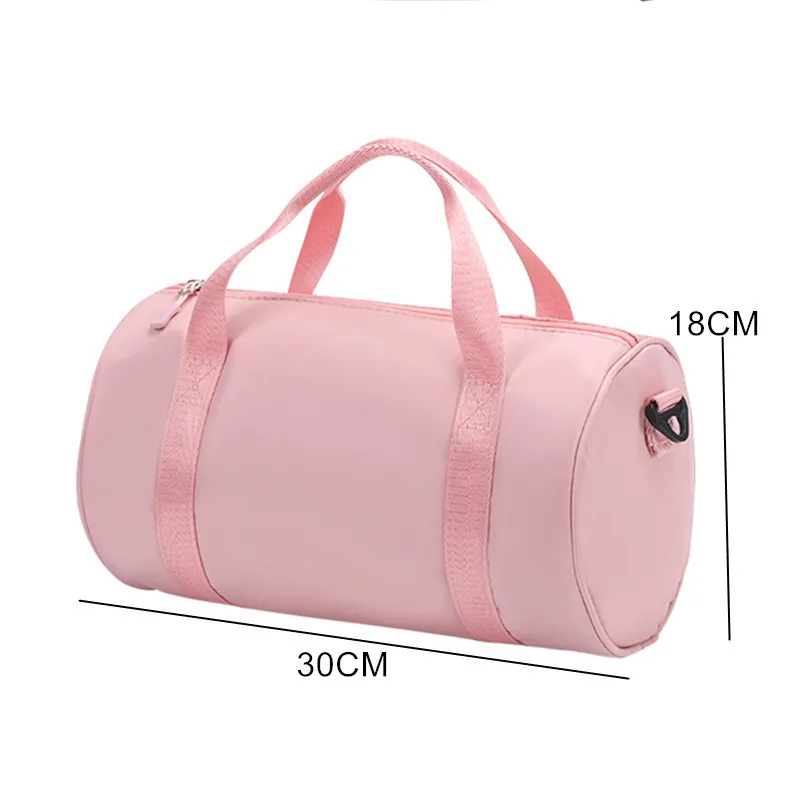 Sports Bags Gym Weekend Girl Fitness Children's Big Pocket Kids Dance Shoes Training Shoulder Bolsas For Luggage Travel Handbags 2