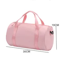 Sports Bags Gym Weekend Girl Fitness Children's Big Pocket Kids Dance Shoes Training Shoulder Bolsas For Luggage Travel Handbags 2
